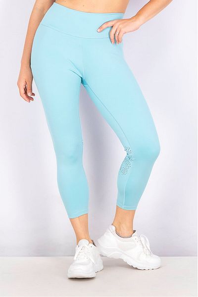 adidas Women Regular Fit Training Leggings, Turquoise