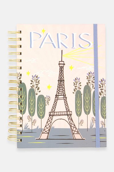 Paperbuzz Paris Chunky Journal Lined Notebook , Pink Combo
