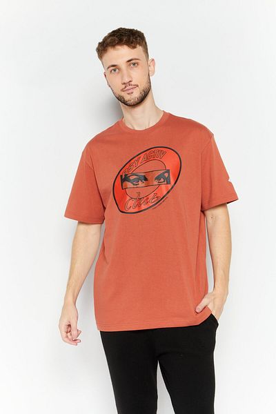 Puma x Perks And Mini Men Sportswear Fit Short Sleeves Outdoor T-Shirt, Brown