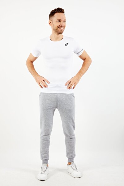 Asics Men Sportswear Fit Short Sleeve Outdoor T-Shirts, White