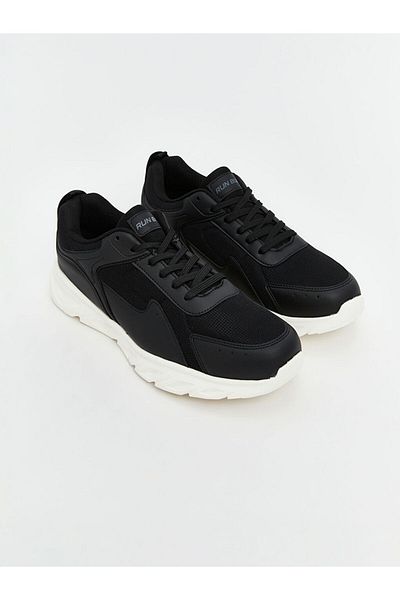 LC Waikiki Lcw Steps Men's Black Lace-Up Sneakers