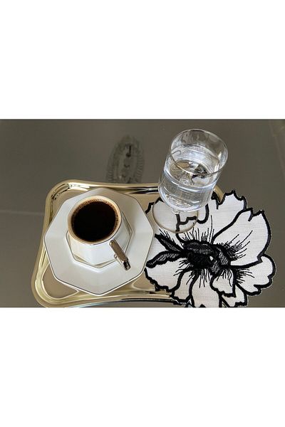 LİNDA MİA Servetel Cocktail Model Leaf - Pachet Unic