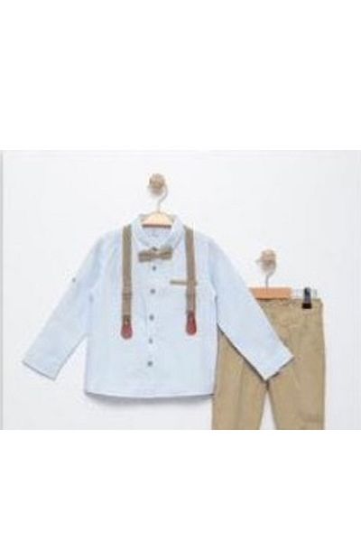 Terry 230-01-25 Boy's Suit Set of 4 with Bow Tie and Slopet