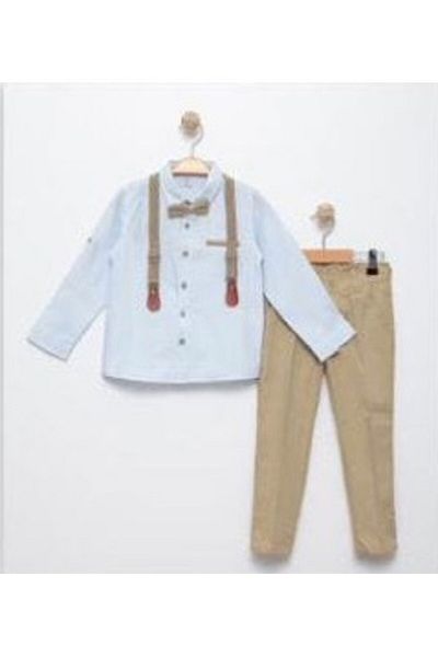 Terry 230-01-25 Boy's Suit Set of 4 with Bow Tie and Slopet