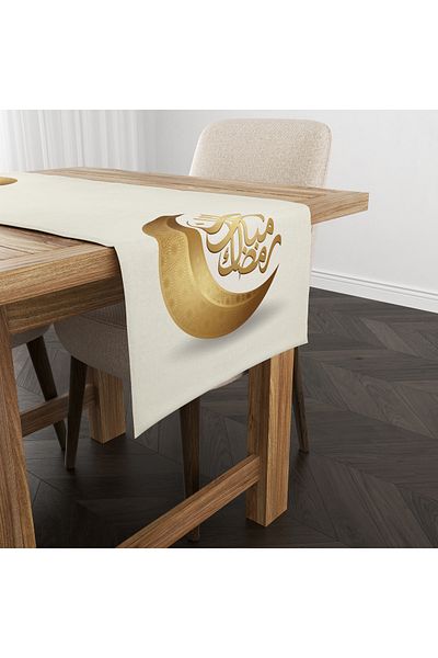 Filamente Ramadan Runner / Ramadan Pattern / Rezistent la pete - Tesatura Micropetek lavabila 140x40