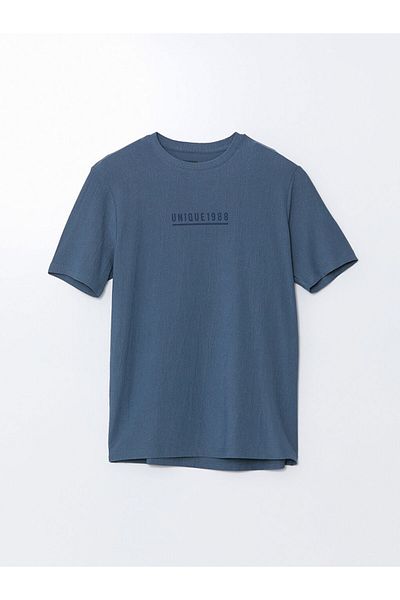 LC Waikiki Ανδρικό μπλουζάκι LCWAIKIKI Classic Crew με κοντό μανίκι με στάμπα