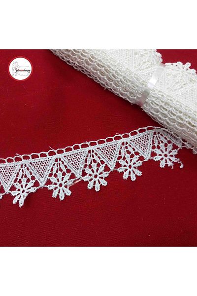Gelincimherşey Cream Color Lace Guipure For Dowry Ornament
