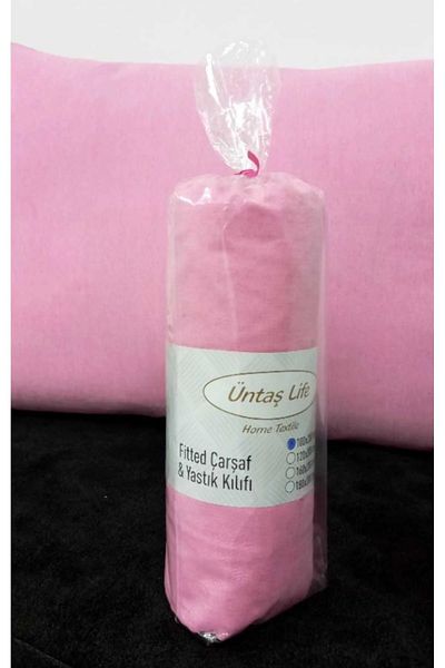 üntaş Life Single Yellow Fitted Sheet +1 Pillowcase
