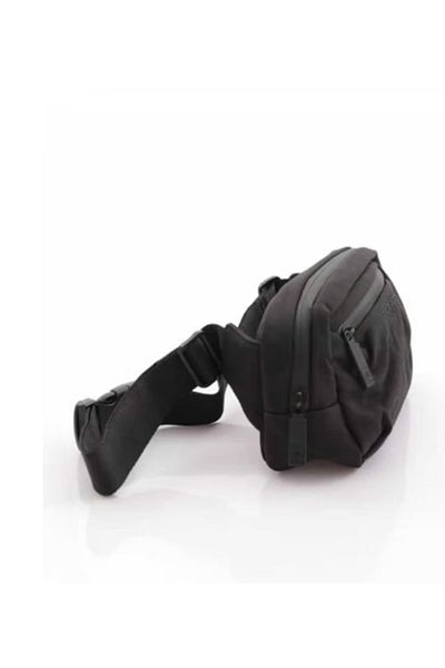 Pierre Cardin Unisex Black Waist Bag 01Pc00103-S