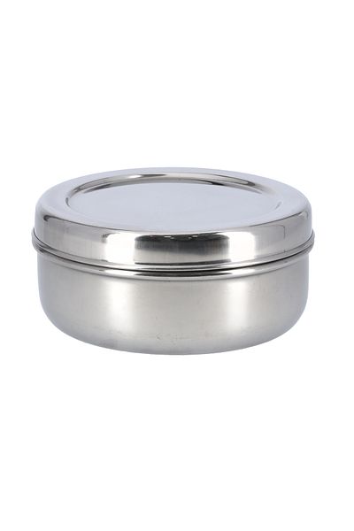 DELCASA DC1528 Stainless Steel Lunch Box  - Leak-Proof & Airtight Lid Round Food Storage Container