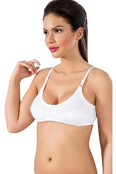 LÜXDRM Lux Drm 081 100% bumbac fără asistare Sutien confortabil din bumbac pieptănat