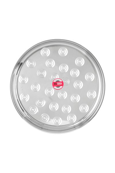 DELCASA Stainless Steel Group Serving Tray, 40cm Tray, DC2208