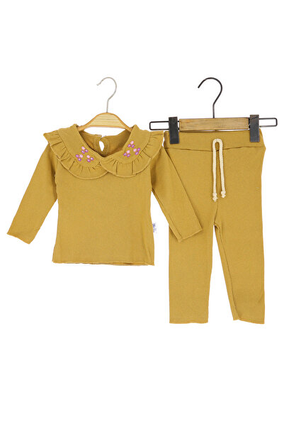 CRASSİ Embroidered Baby Girl Set