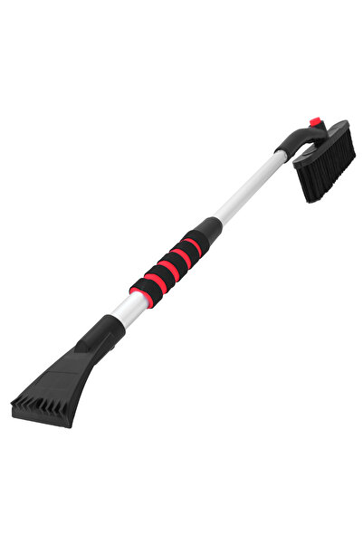 Mega Oto Market 85 cm Buz Kırıcı Araç Kar Temizleme Fırçası Kırmızı