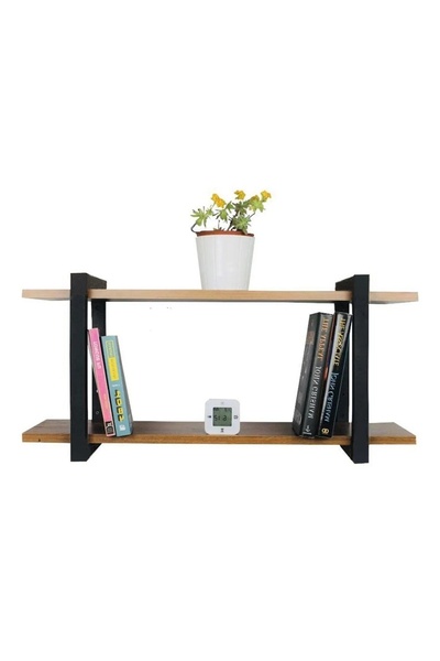 ELİOSA Dekoratif Tasarım Kitaplık Ahşap Çok Amaçlı Mutfak Banyo Çoklu Duvar R...