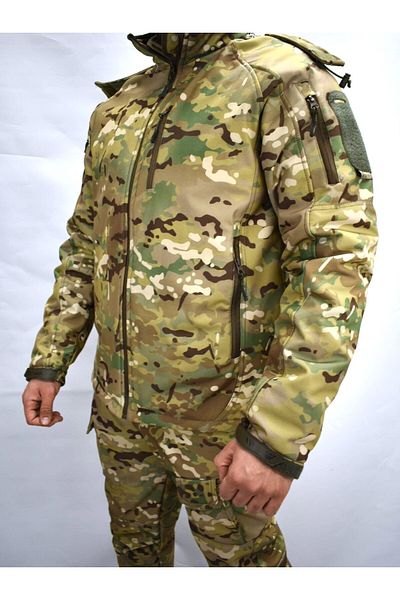 Akıncılar Outdoor AKN 451 Tactical Double Softshell Παλτό MULTI
