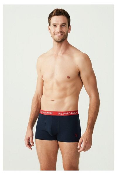 U.S. Polo Assn. ΒΑΣΗ. ΑΔΕΙΑ POLO 3-ΤΕΜΑΧΙΩΝ BOXER 8/0/2/5/3