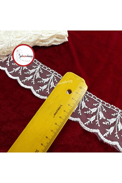 Gelincimherşey Bell Flower Cream Lace Tulle Guipure