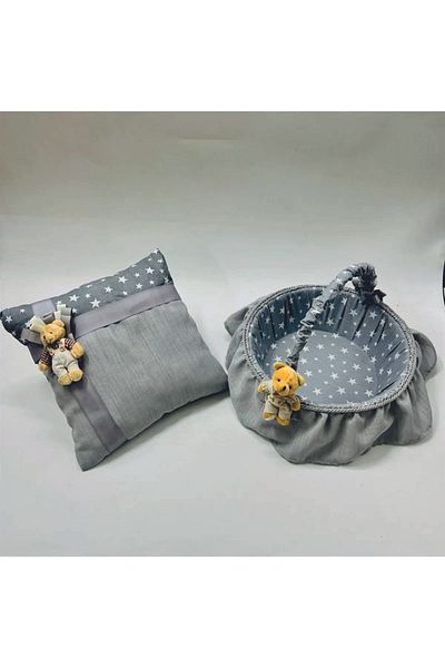 Cansüs Σετ μαξιλαριών κοσμημάτων Baby Shower Basket