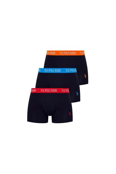 U.S. Polo Assn. ΒΑΣΗ. ΑΔΕΙΑ POLO 3-ΤΕΜΑΧΙΩΝ BOXER 8/0/2/5/3