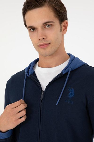 U.S. Polo Assn. БАЗА. Поло Асоциация Мъжки суитшърт с цип 1943660