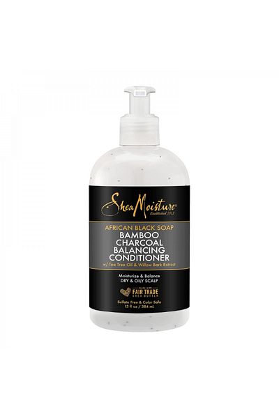 Shea Moisture Shea Moisture African Black Soap & Bamboo Charcoal Rebalancing Conditioner 384ml