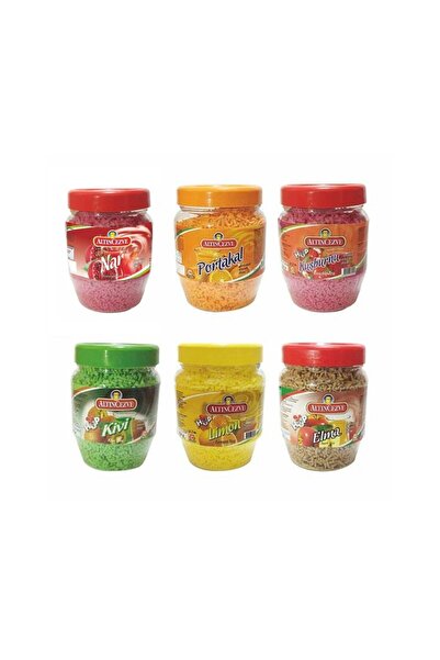 Altıncezve Granül Oralet 6'lı Paket 300Gr x 6 Adet (Portakal,Limon,Kuşburnu,Kivi,Elma,Nar)