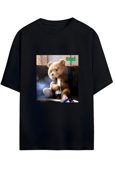 MAGORS Ted Bear- Tricou oversize din bumbac unisex New Season - Calitate înal...