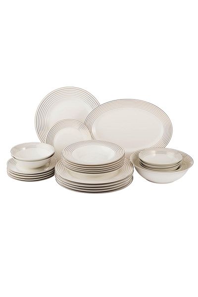 Dania Porcelain dining set, 26 pieces, serves 6 people