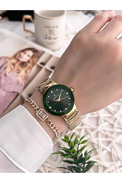 Daniel Klein Women's Watch and Bracelet with 30 Mt Water Resistant Steel Band - Bfg.10788.X3