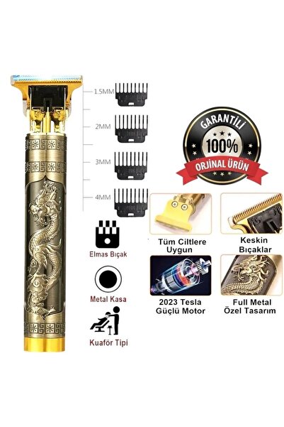 Genel Markalar Şarjlı Tıraş Makinesi Saç Sakal Lazer Epilasyon Öncesi Kol Bac...