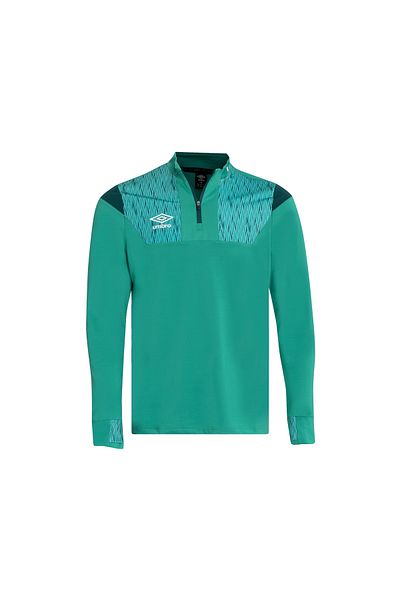 UMBRO Πράσινο Diamond Training Sweat Training Μονό Μπλουζάκι