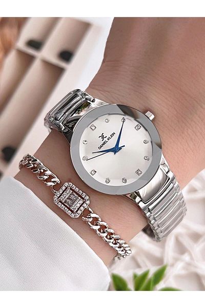 Daniel Klein Women's Watch and Bracelet with 30 Mt Water Resistant Steel Band - Bfg.10788.X1
