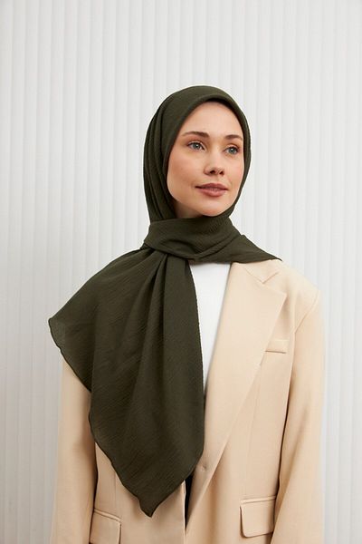 MİRSOY SCARF Φουλάρι Χακί Mir Jazz