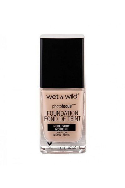 WET N WİLD Wet n Wild Photo Focus Foundation Nude Ivory E363C 30ml