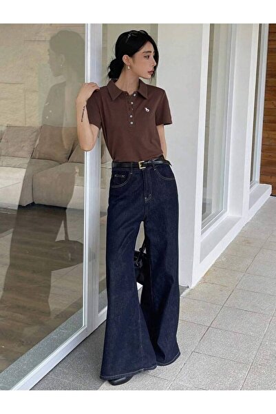 Touz Moda Μπλουζάκι με κοντό μανίκι με μονόκερο με λαιμόκοψη