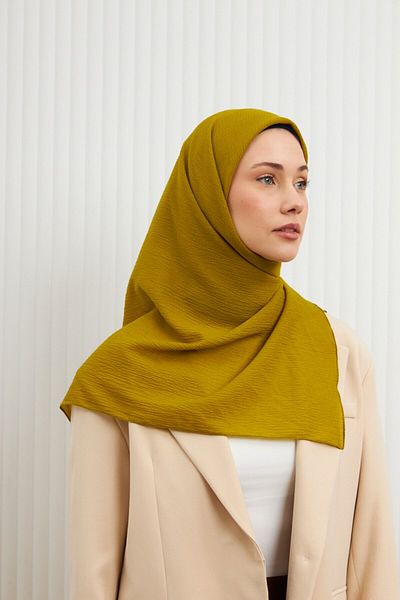 MİRSOY SCARF Φουλάρι Oil Green Mir Jazz