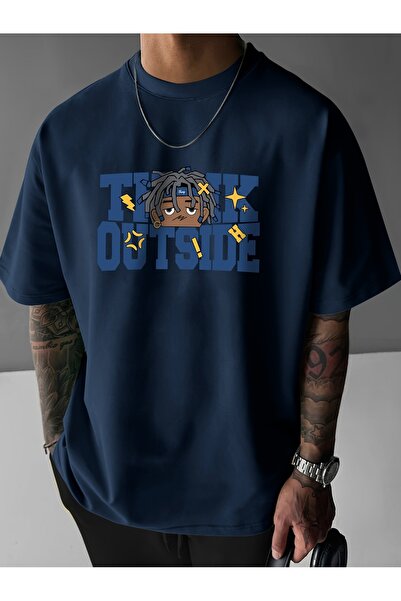 MODAVİBE Țesătură unică din jerseu, tricou cu croială relaxată