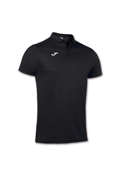 Joma Ανδρικό μπλουζάκι Casual Polo Hobby Μαύρο 100437 .100