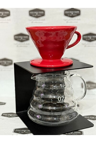 COLD BREW TREND by uğur cadırcı V60 Metal  Stand Siyah - V60 Server Standı