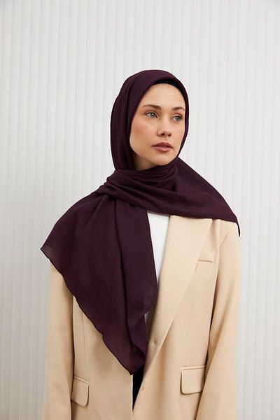 MİRSOY SCARF Φουλάρι Plum Mir Jazz