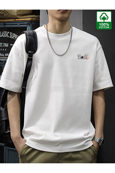 Lider Leather تي شيرت مطبوع للجنسين - تصميم يجمع بين النمط والراحة