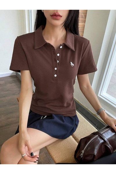 Touz Moda Μπλουζάκι με κοντό μανίκι με μονόκερο με λαιμόκοψη