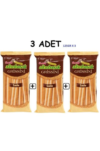 Ülker Altınbaşak Grissini Plain 125Gr