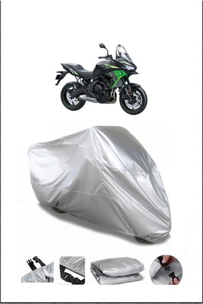 Breen غطاء دراجة نارية كاواساكي KLE650VERSYS رمادي مقاوم للماء عالي الجودة