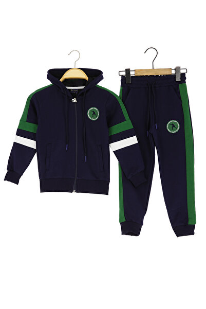 CRASSİ طقم رياضي للأولاد بغطاء للرأس