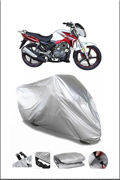 Breen أرورا AR170-20 غطاء دراجة نارية رمادي أنيق مقاوم للماء