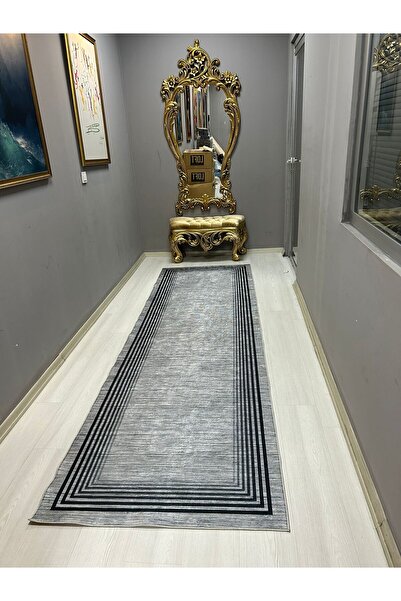 HTC HALI Dijital Baskı Yıkanabilir Kaymaz Deri Taban Leke Tutmaz Halı