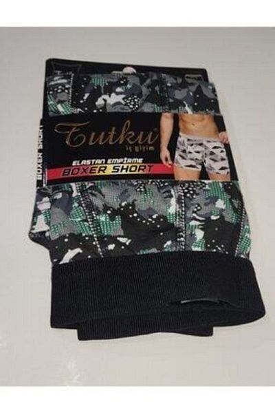 KEYAL Tutku Men's Lycra Patterned Boxers 3 Pack 119