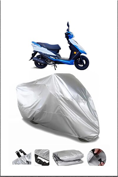 Breen Apachi Alfa50 Gray Waterproof Quality Motorcycle Cover